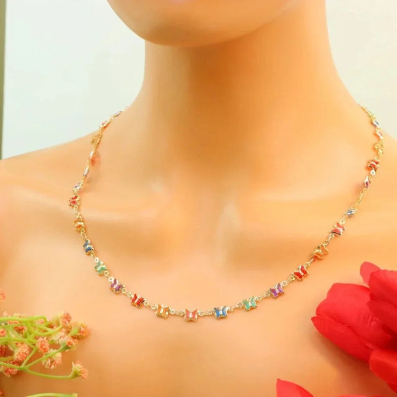 "New Beautiful Design Necklace Chain for Women/Girls, Gift, N535 - Picture 4 of 10